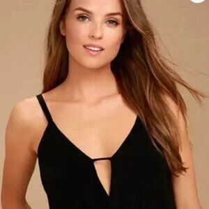 Lulu’s Loopsy Daisy‎ Tank in Black